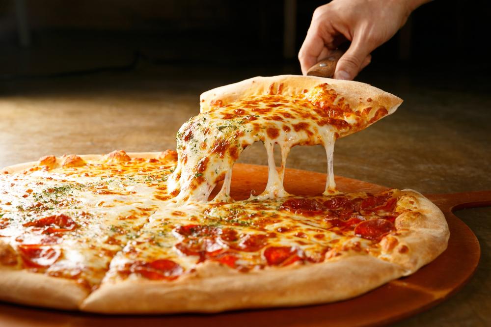 pizza au fromage